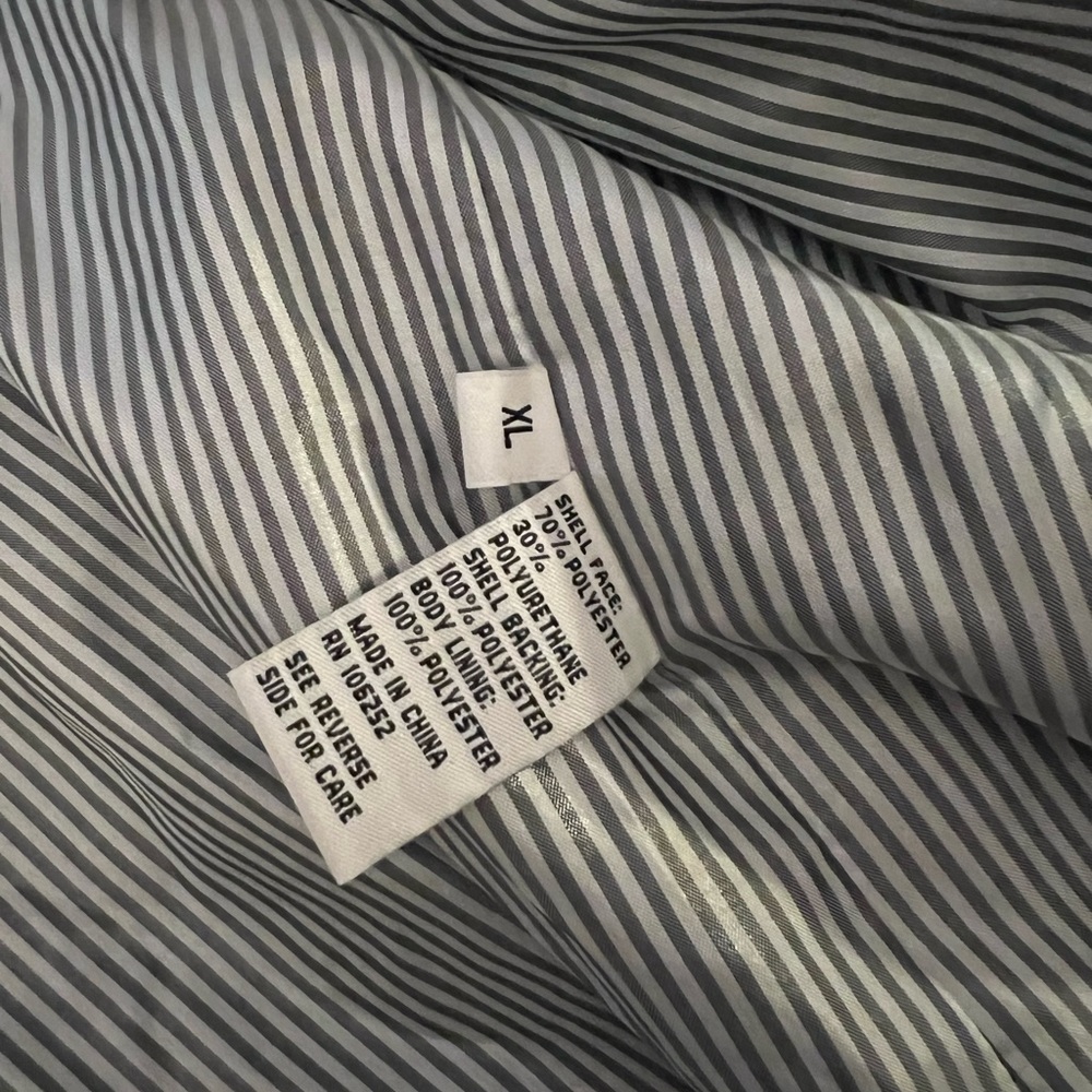 Jane post rain slicker - size XL